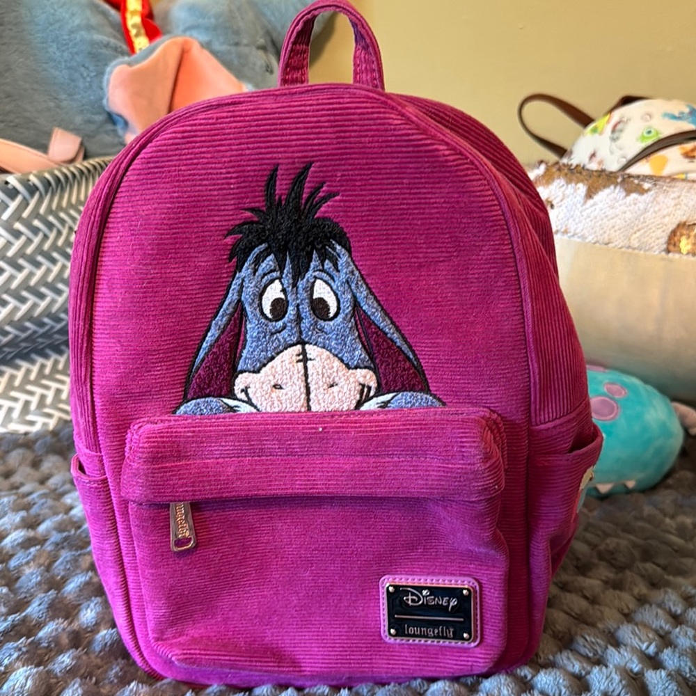 Loungefly Purple Eeyore Mini Backpack